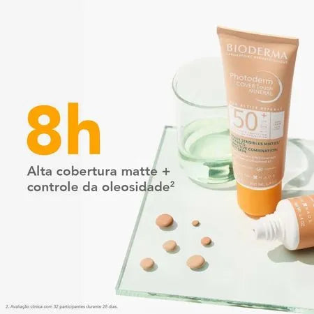Protetor Solar Facial Bioderma Photoderm Cover Touch FPS 50+ – Claro