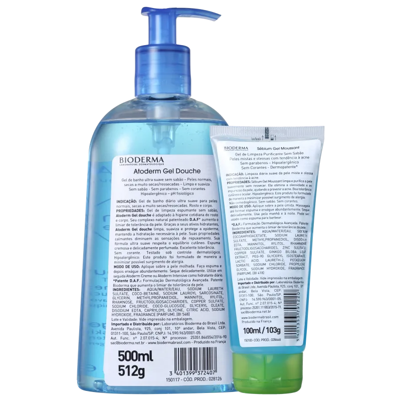 Kit Bioderma Atoderm Sébium (2 Produtos)