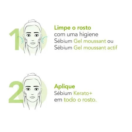 Gel-Creme Antiacne e Anti-Marcas Bioderma Sébium Kerato+ – 30ml