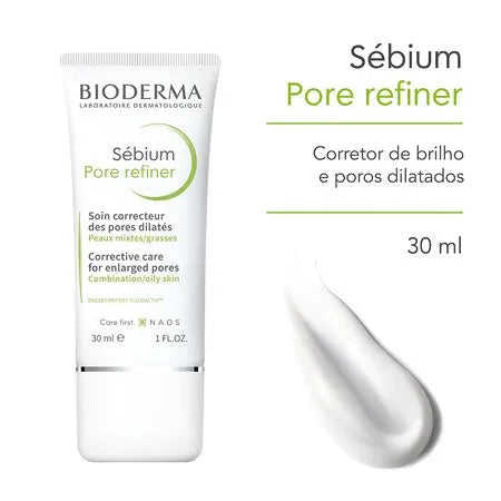 Sébium Pore Refiner Bioderma – Sérum Redutor de Poros – 30ml